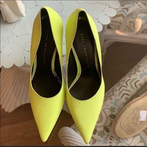 Zara Yellow Pumps/Heels